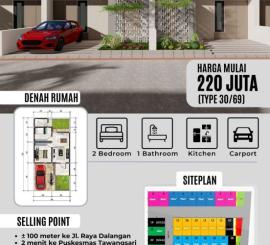 promo perumahan Tawangsari Sukoharjo