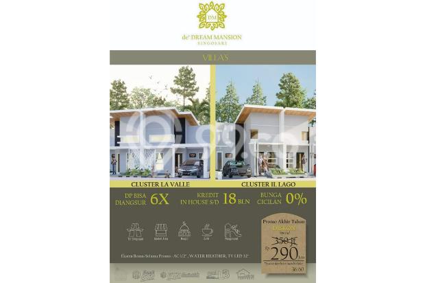 Rumah Villa Premium Dekat Tol Pandaan Malang