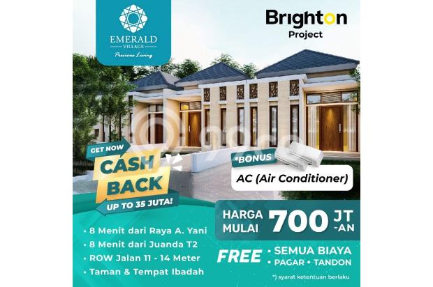 Promo all biaya limited 42 unit Emerald Village Sidoarjo