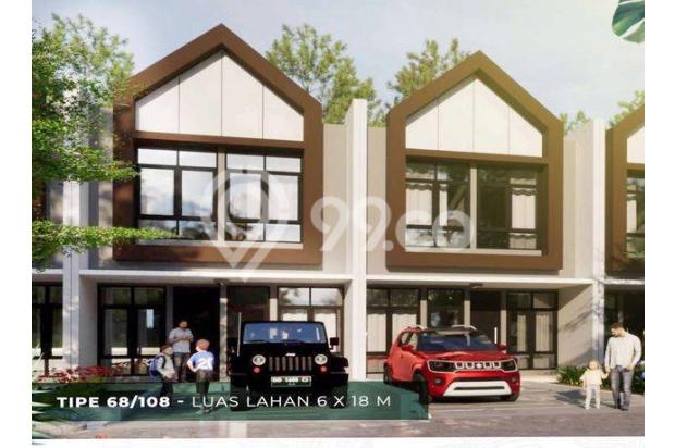 Rumah 2 Lantai Hertasning baru Type 68/108 kota Makassar