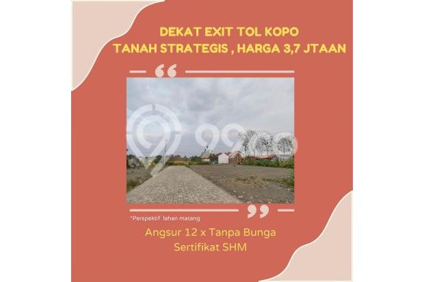 Dekat Miko Mall Bandung, Tanah  Premium Kopo, SHM Pecah