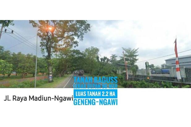 Lahan LD 90 mtr, NOL Jln Raya Propinsi-NGAWI, Prospektif