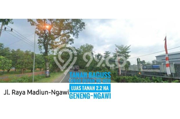 JUAL Tanah LD 90 mtr, NOL Jln Raya Propinsi-NGAWI, Prospektif