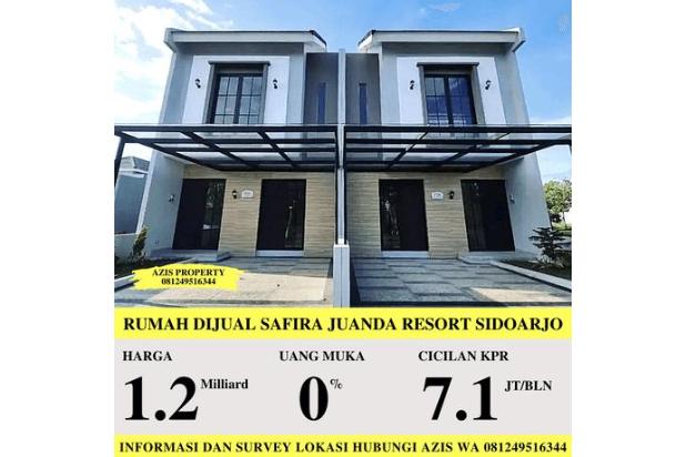 Jual rumah baru tipe fressia lokasi safira juanda resort buduran sidoarjo