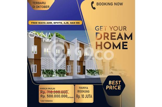 Rumah Omnia Hills 2 Lt Harga 500Jt-an di Tangsel