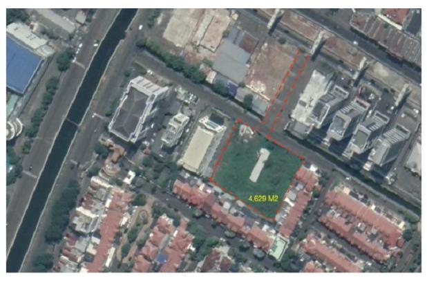 Tanah Luas 4629 Boulevard Bukit Gading Kelapa Gading