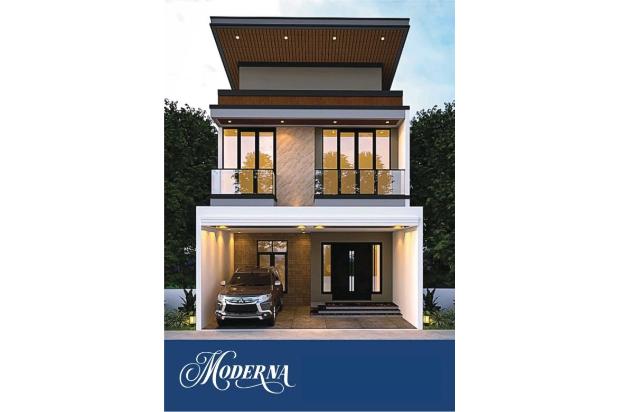 Rumah 3 Lantai Rumah Sultan di Jakarta Selatan unit sangat ter