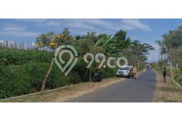 tanah murah lokasi strategis poros jalan di Karangploso Malang