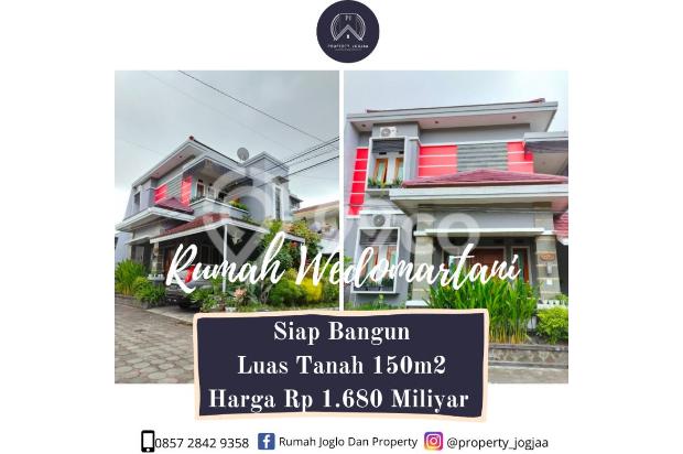 Rumah Siap Bangun Dalam Perumahan Dekat Stadion Maguwo