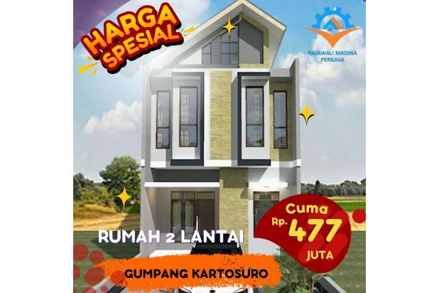 Rumah dua lantai Gumpang Kartasura