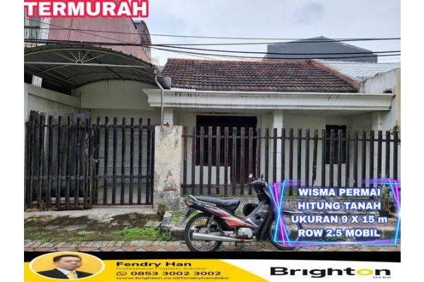 Rumah Wisma Permai Galaxy Mall Hitung Tanah