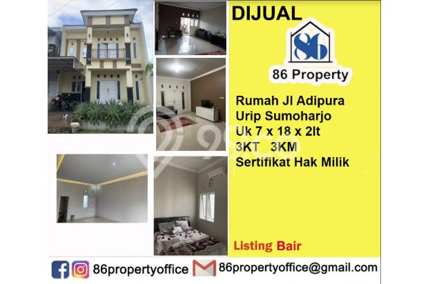 rumah adipura urip sumoharjo dkt pettarani , bawakaraeng , dal