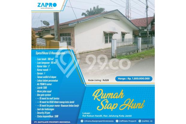 Rumah siap huni besar di jambi