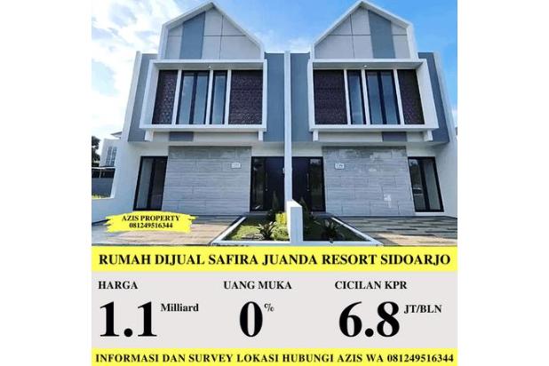 Jual rumah baru tipe magnolia lokasi safira juanda resort sidoarjo