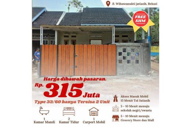 Rumah murah Jatiasih Bekasi 