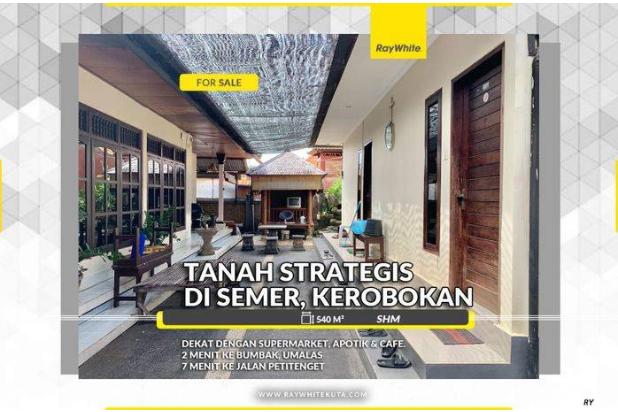Tanah Di Jalan Raya Semer Kerobokan