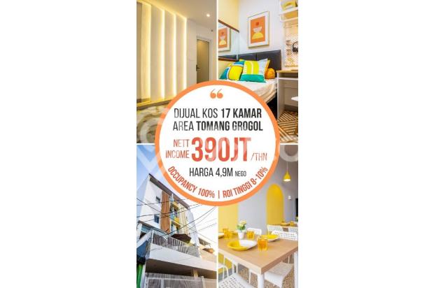 Jarang ada.. Kost AntiI Pandemi di Tomang Grogol dkt Kampus Tr