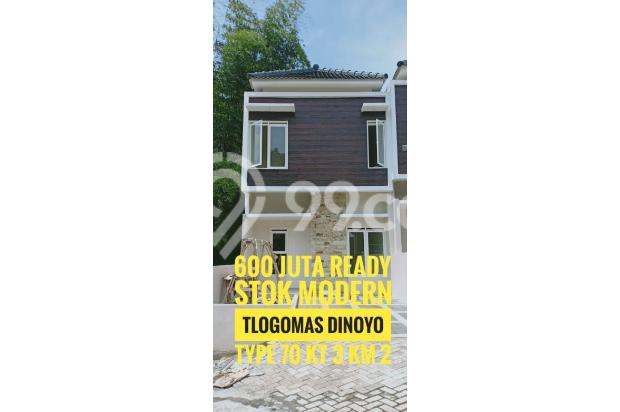 Rumah baru 2 lantai cantik super murah desain minimalis modern