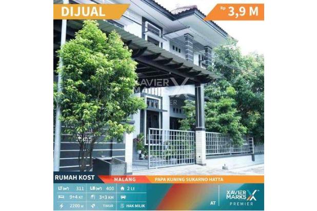 Rumah Kos Plus Induk di Area Papa Kuning Soekarno Hatta Malang 