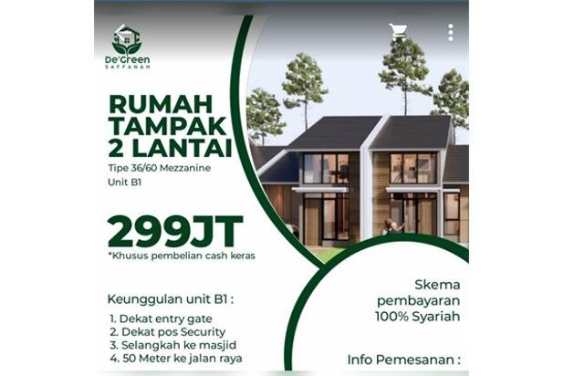Hunian modern bebas banjir di alam giriharja Baleendah