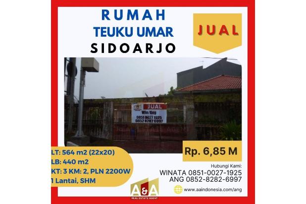 Rumah 0 Jalan Teuku Umar Sidaorjo