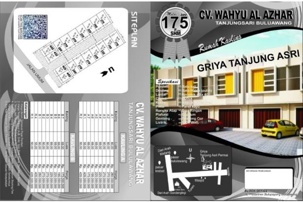 RUMAH DIJUAL DI PINGGIR JALAN POROS BULILAWANH