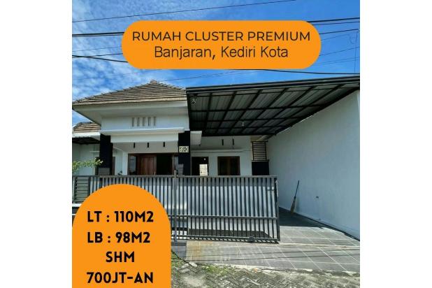 Rumah Cluster Premiun Banjaran, Kediri 770jt Nego
