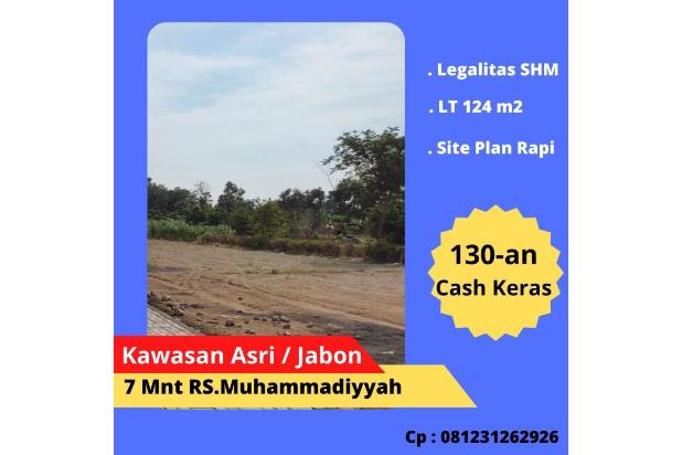 Kavling Cluster Kediri :  LT124m2 : 100Jt an, SHM