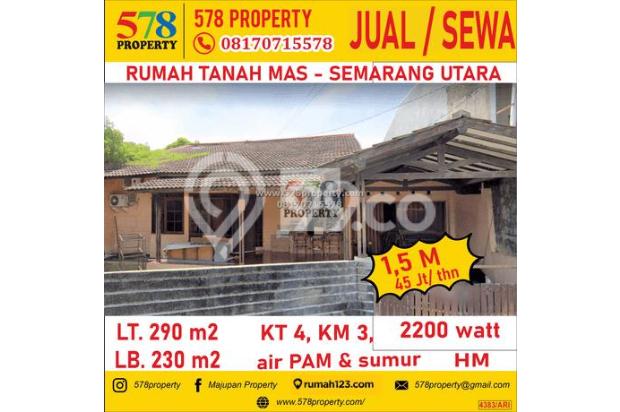  Rumah Strategis Tanah Mas, Panggung Lor, Semarang Utara