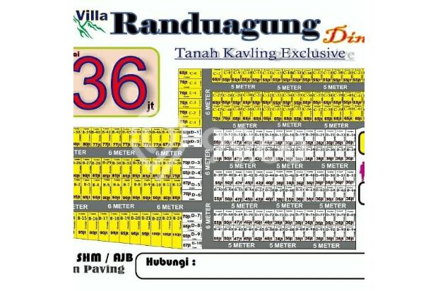 tanah kavling siap bangun harga murah di Singosari kab.malang