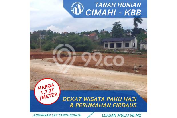 Tanah Strategis Cimahi, Dekat Jalan Raya Cimareme, Legaitas S