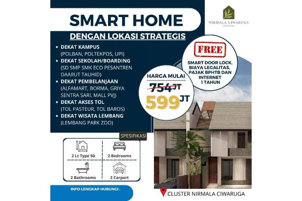 Rumah Minimalis Udara Sejuk Di Kawasan GegerKalong Bandung