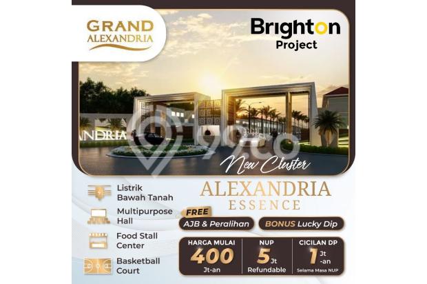 rumah murah grand alexandria sidoarjo cicilan 1jt