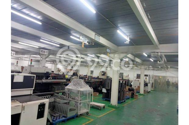 Di Jual Sebuah Pabrik Kawasan Industri di Cikupa, Tangerang
