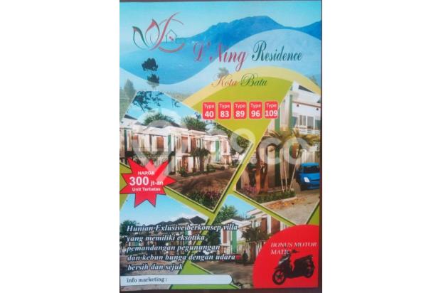 Dijual Rumah Murah 300 Jutaan di D'Ning Residence Batu