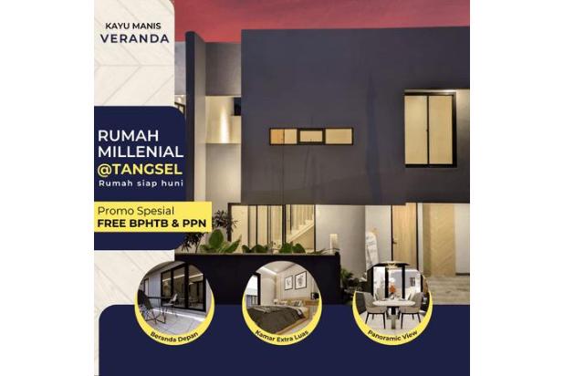 Dijual rumah baru Kayu Manis Veranda Pamulang dekat Toll bandara 