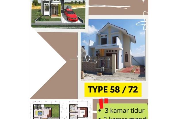 Rumah mezanine murah di Gadingan mojolaban