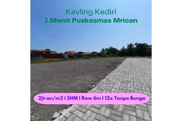 Tanah Kediri: Harga Launching 200 jt-an,  Legalitas Aman Row 6