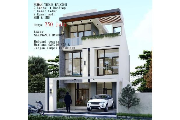 Rumah baru 2 lantai harga promo di Sariwangi Bandung