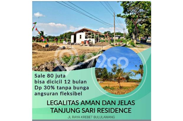 DIJUAL MURAH TANAH KAVLING SIAP BANGUN  POROS JALAN KREBET