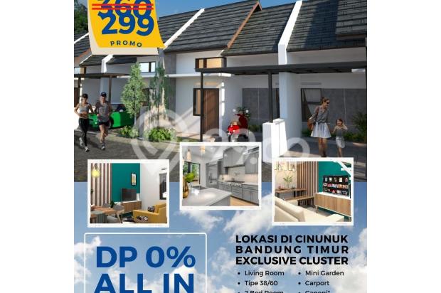 Cluster Goldenb bisa KPR Murah Cinunuk Bandung