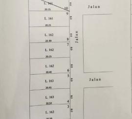 PROMO 460JT TANAH KAVLING SIAP BANGUN LUAS 161 DI PURBAYAN BAKI