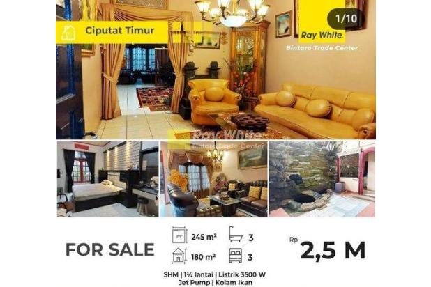 Rumah siap huni di Rempoa Ciputat Timur dekat stasiun Pondok Ranji