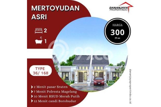 Rumah Pasuruhan Mertoyudan Pesan Bangun Pinggir Jalan Aspal Lebar