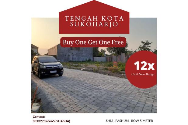 kavling tengah kota siteplan ideal:  angsur tanpa bunga