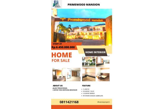 DIJUAL RUMAH MEWAH DI KAWASAN ELIT MAKASSAR