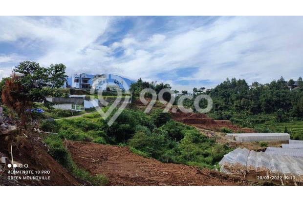 Tanah dijual di deretan villa aktif di Puncak Bogor