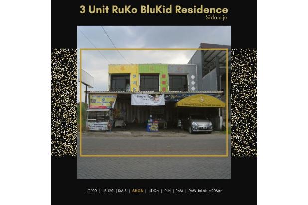 Ruko BluKid Residence, Bluru kidul, Sidoarjo | Beli satu atau