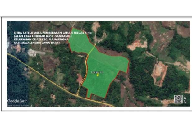 Dijual Murah Tanah Lingkar Majalengka Cijati Gandadoli