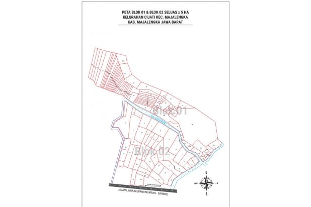 Dijual Murah Tanah Lingkar Majalengka Cijati Gandadoli